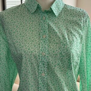 NWT J Crew Women’s button down Shirt. Size L